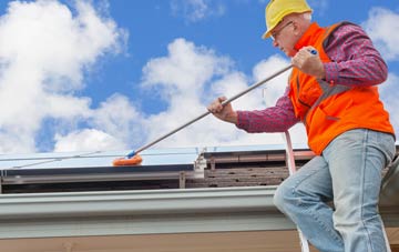 Knotts soft wash roof cleaning